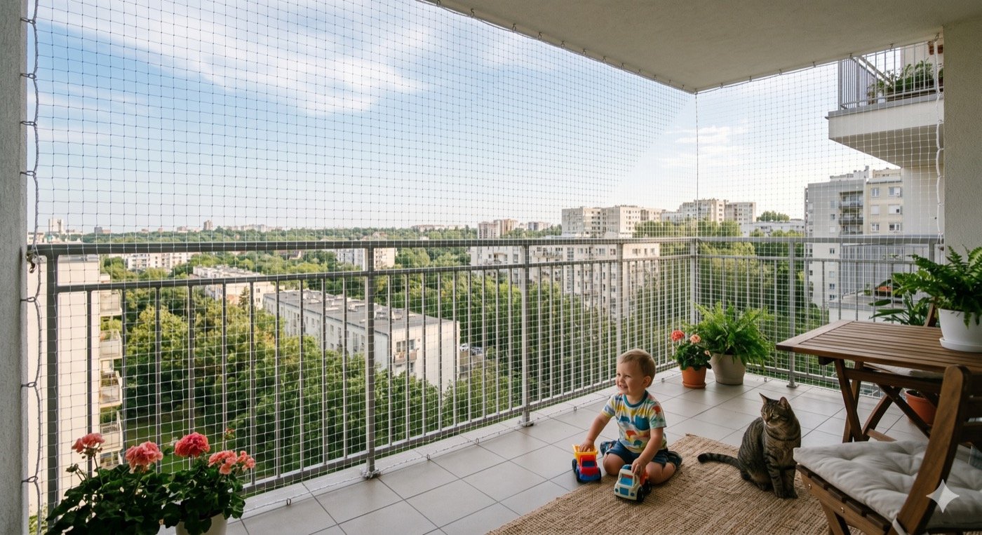 Balcony Safety Nets - GCM Safety Nets