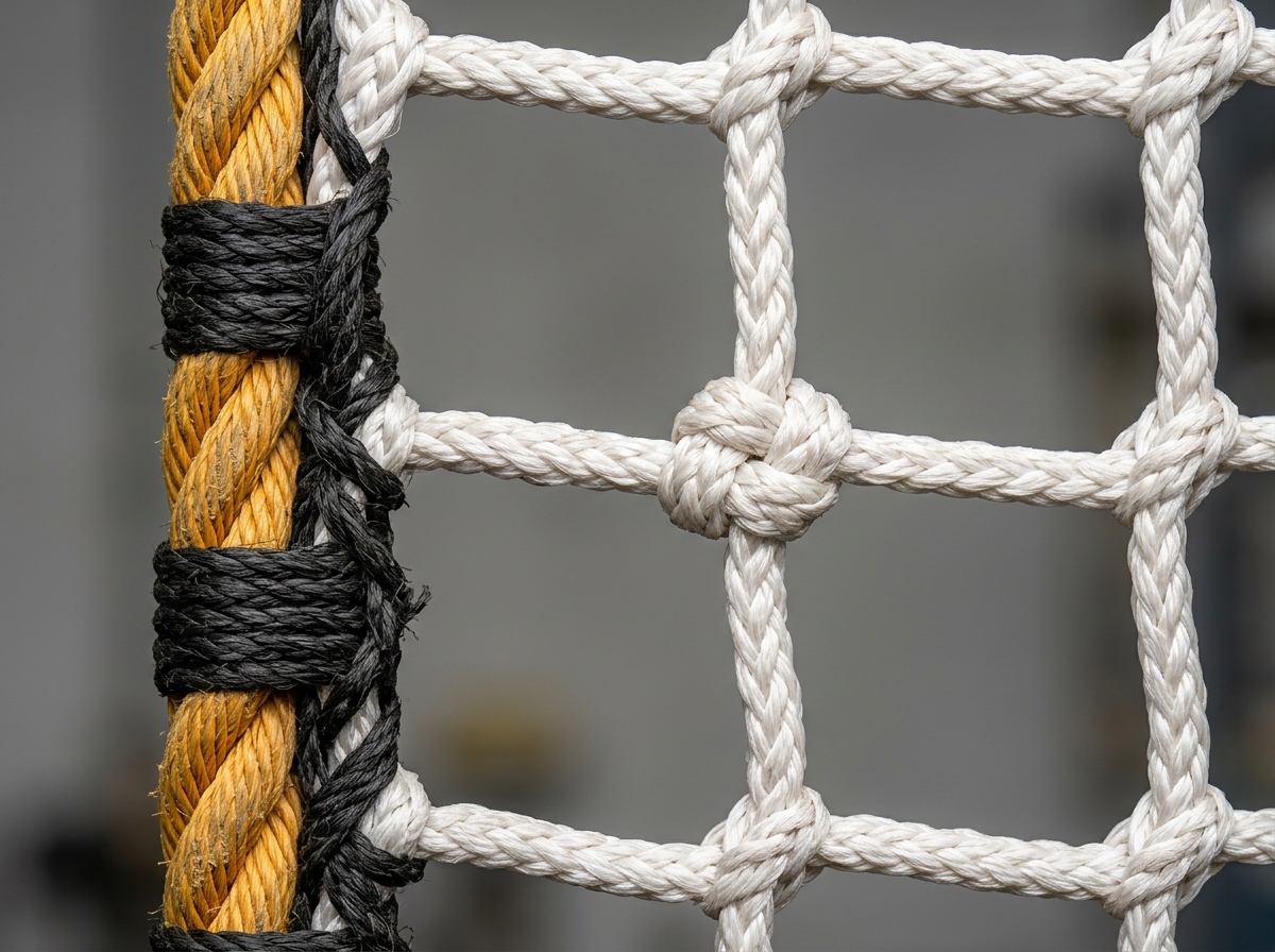 Single-Layer Personnel Fall Arrest Safety Nets (System S)
